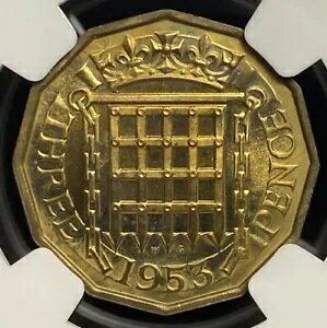 NGC PF65 G BRITAIN 1953 NC[ GUxX 2 Պ ؖA3P 3 yX RC