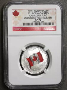 2015 Ji_ $25 50 NLO .9999 ݂[X NGC SP 70