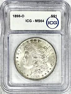 1898 O ���[�K�� �V���o�[ �h�� ICG MS64 �V���� ICG �z���_�[