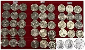 2022 - 2024 P D S American Women Quarters vO (45 RCZbg) *݌ɂ*