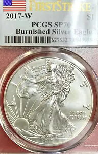 PCGS SP-70 �t�@�[�X�g�X�g���C�N! 2017-W ���o���V���o�[�C�[�O��