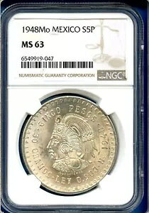 1948 Mo LVR NGC MS63 Vo[ 5 y\ S5P VR y\ RC NAEebN MS-63