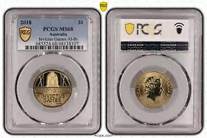 I[XgA 2018 CrN^X Q[ $1 J[ RC PCGS MS68 #8107