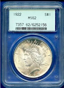 1922 P PCGS MS62 s[X Vo[ _[ $1 čǃRC 1922-P MS-62 Gen 2.1 OGH
