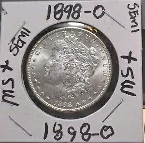 1898 O ���[�K�� �V���o�[ �_���[ ������ BU ������ MS+++ �R�C�� (Raw14475)