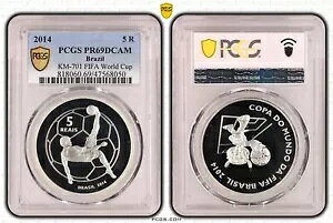 uW 2014 FIFA [h Jbv 5 A 5R Vo[ v[t RC PCGS PR69DCAM #8050