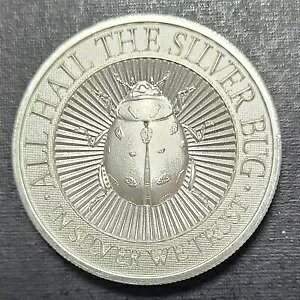 Intaglio Silver Bug Lady Bug BU UHR 2 �I���X 0.999 �V���o�[ �V���o�[ We Trust