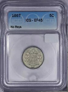 1867 �V�[���h �j�b�P�� 5c �����Ȃ� ICG EF45 XF45