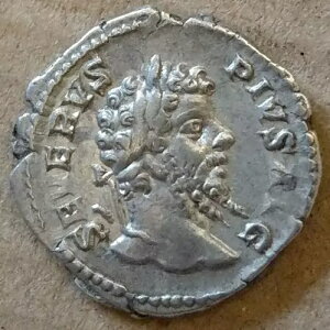 セプティミウス セウェルスのローマ コイン シルバー デナリウス O##2.19