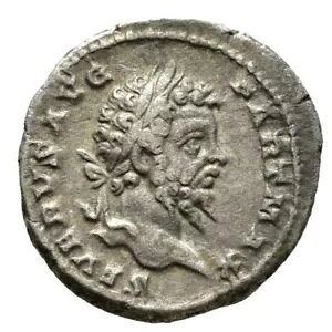 セプティミウス・セウェルス (西暦 193 〜 211 年)。デナリウス。ローマ