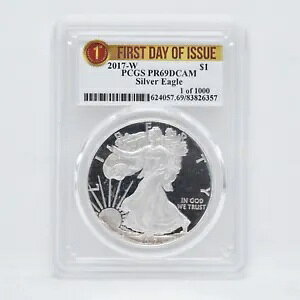 2017-W AJ Vo[ C[O h PCGS PR69 DCAM 1/1000 (slx4851)