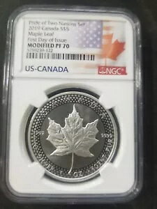 2019 NGC �C�� PF70 �J�i�_ ���[�v�����[�t ���s���� $5 �h��