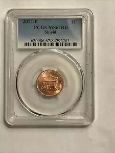 2017 - P yj[ U V[h - ʂ P US ~g }[N - nCO[h PCGS MS 67 RD
