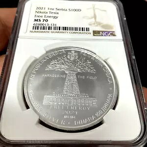 2021 ZrA S100D jR eX t[ GiW[ Vo[ $1 1 h MS 70 NGC PCGS