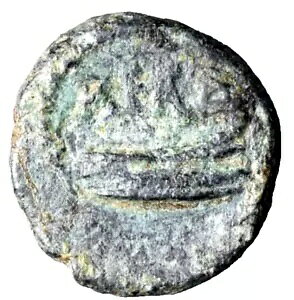 希少なフェニキア、シドン ? 12mm。 COA付きの擬似自律発行ギリシャコイン