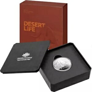 �I�[�X�g�����A: 2024 $1 �J���K���[ 1�I���X .999 �V���o�[ �v���[�t Desert Life�ARAM