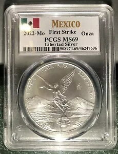 2022- Mo LVR 1 IX Vo[ x^ PCGS MS69 - x SKN 7696