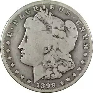 1899 O �}�C�N�� O �����K�� �h�� VG ���ɗǂ� 90% �V���o�[ $1 �R�C�� SKU:I4276