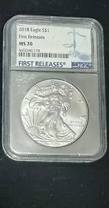 2018 American Silver Eagle NGC MS70 [X??~[RA??