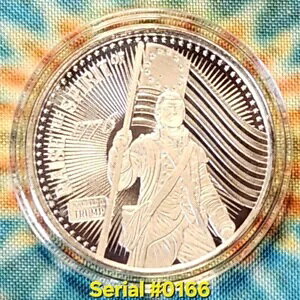 �f�B�Y�~�[�R�C���uRAISE THE SPIRIT OF 1776�v�g�����v�哝�́I 1�I���X .999 �V���o�[ ���E���h
