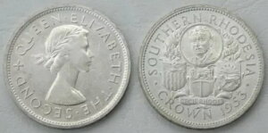 샍[fVA 1 NELORC 1953 KM# 27 Si / Ag 