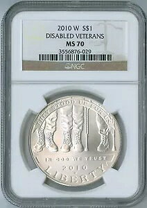 2010 AJQґޖRlLORC $1 NGC MS 70 MS70