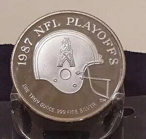 �q���[�X�g�� �I�C���[�Y 1987 NFL �v���[�I�t 1 �I���X 0.999 �V���o�[ �R�C�� ���[ �V���A�� # 0031 -���A-