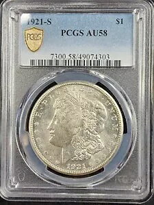 1921 N AJ 1 K h - KM# 110 - PCGS AU58 #49074303