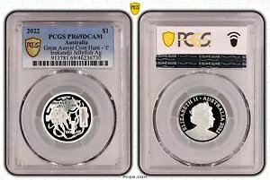 2022 �O���[�g �I�[�W�[ �R�C�� �n���g 3 I �C���J���W �N���Q �V���o�[ $1 PCGS PR69DCAM #...