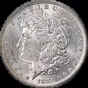 1884-O [K Vo[ _[ }N[ RNV II PCGS MS63 iCX XgCN