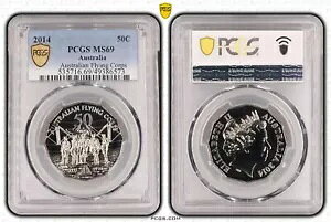 I[XgA 2014 q 50c RC PCGS MS69 #6573