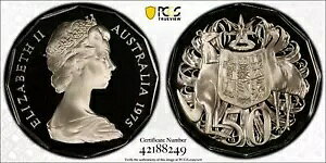 1975 I[XgA 50 Zg RC PCGS PR69DCAM #8249