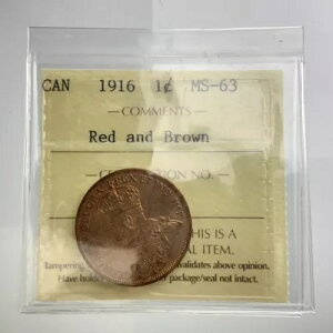 1916 N Ji_ 1 Zg [W yj[ RC ԂƒF MS-63 O[h ICCS GG552