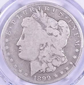 1899-O モーガン シルバー ダラー - PCGS 純正 トップ 100 VAM 5 マイクロ O ウィング ライン