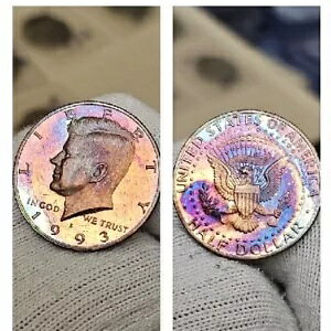 1993 S Kennedy �n�[�t�_���[ 50c �R�C�� USA ???? ���C���{�[���F ?? �J���[ ??