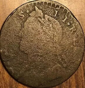 1762 UK GB GREAT BRITAIN �񃊁[�K�� �n�[�t�y�j�[�R�C�� - ���ɋ����[����