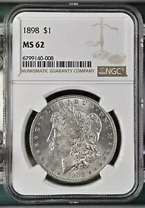 1898 P K Vo[ _[ NGC MS-62 *fGȔRC*