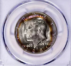 1981-D �P�l�f�B �n�[�t�_���[ PCGS MS64 �S�[�W���X�ȃs���N �o�C�I���b�g �w�C���[ ���C���{�[ �g�[��