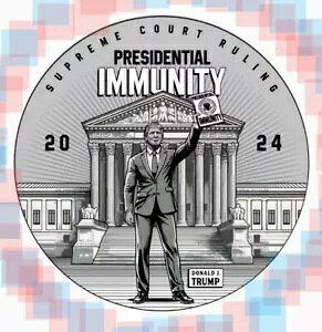 1�I���X �V���o�[ �g�����v�uPRESIDENTIAL IMMUNITY�v�R�C�� �v���Z�[�������