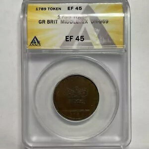 1789 ~hZbNX vX [WFg DH-969 Rh g[N ANACS EF-45 RC #12620T