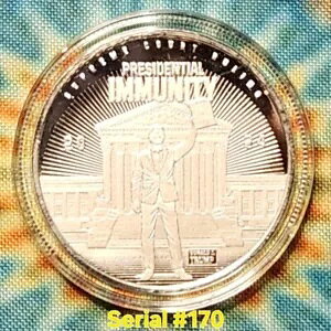 Disme PRESIDENTIAL IMMUNITY 1 �I���X .999 �t�@�C�� �V���o�[ ���E���h �h�i���h �g�����v�哝��!
