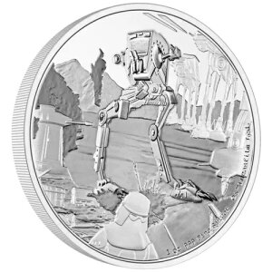 Star Wars? Vehicles AT-ST Walker? (3) �V���o�[ �R�C�� - 2022 - �j�E�G - 1 �I���X PP-