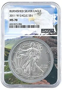 2011 W o[jbV Vo[ C[O NGC MS70 - Eagle Picture Core - POP 51