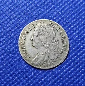 1746 リマ 6 ペンス ジョージ 2 世 イギリス銀貨