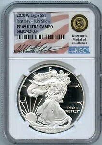 2020-W NGC PF69 Eg JI Vo[ C[O $1A FUN SHOW }C X^fBbV