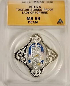 2015 $1 gPE v[t Vo[ RC tH[`̏_ ANACS PF69 DCAM