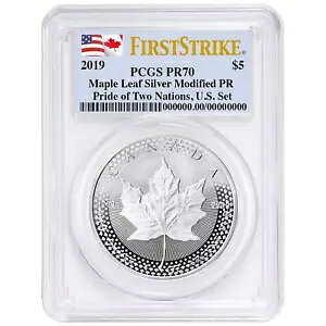 2019 �C���v���[�t $5 �V���o�[ �J�i�_ ���[�v�� ���[�t PCGS PR70 FS �f���A�� �t���b�O ���x��...
