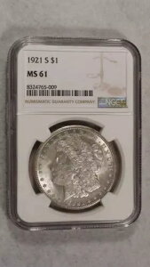 1921 S [K h NGC MS61 ʃVo[ 1 h RC!