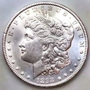 1898-P AU �����ʃ��[�K�� �V���o�[ �h�� 90% �V���o�[ 1 �ăh�� �R�C�� - �f�G�ł�! M55