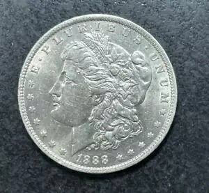 1888-O ���[�K�� �V���o�[ �h��~CH/AUOVAL O TOP 100 GENE L HENRY ~NICE COIN~